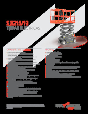 Dizalice na škare na kotačima Skyjack SJ3219 