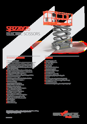 Dizalice na škare na kotačima Skyjack SJ3226 