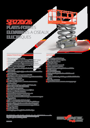 Dizalice na škare na kotačima Skyjack SJ3226 