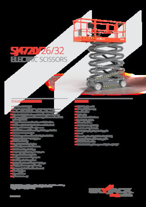 Dizalice na škare na kotačima Skyjack SJ4732 