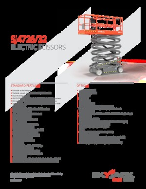 Dizalice na škare na kotačima Skyjack SJ4732 