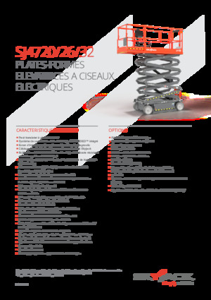 Dizalice na škare na kotačima Skyjack SJ4732 