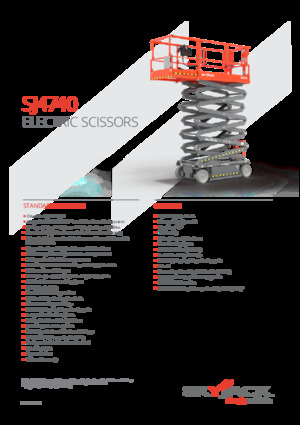 Dizalice na škare na kotačima Skyjack SJ4740 