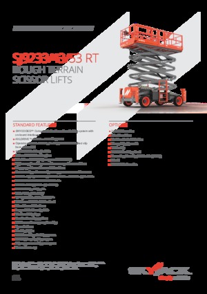 Dizalice na škare na kotačima Skyjack SJ9253 RT