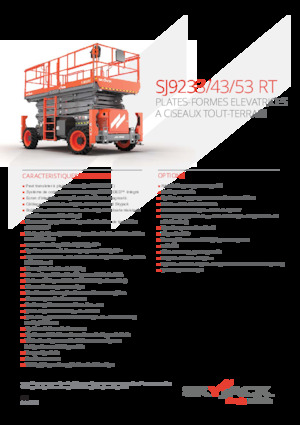 Dizalice na škare na kotačima Skyjack SJ9243 RT