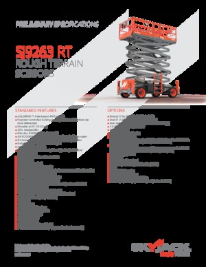 Dizalice na škare na kotačima Skyjack SJ9664RT 