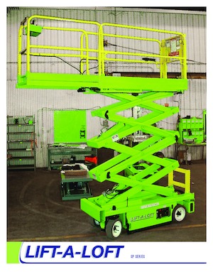 Dizalice na škare na kotačima Lift-A-Loft SPN13 - SPL