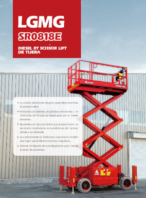 Dizalice na škare na kotačima LGMG  SR0818E
