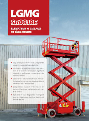 Dizalice na škare na kotačima LGMG  SR0818E