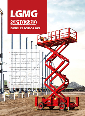 Dizalice na škare na kotačima LGMG  SR1023D