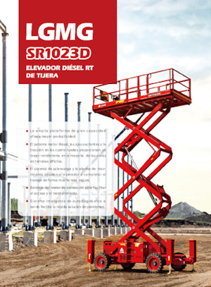 Dizalice na škare na kotačima LGMG  SR1023D