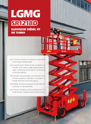Dizalice na škare na kotačima LGMG  SR1218D