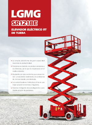 Dizalice na škare na kotačima LGMG  SR1218E