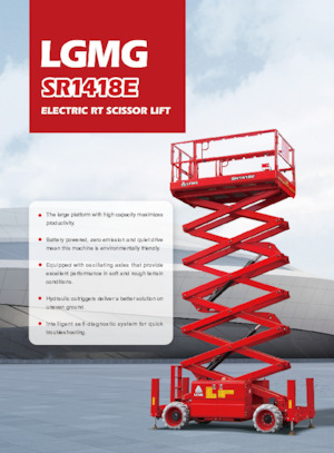 Dizalice na škare na kotačima LGMG  SR1418E 