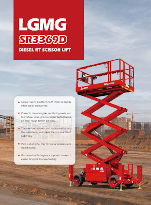 Dizalice na škare na kotačima LGMG  SR3369D