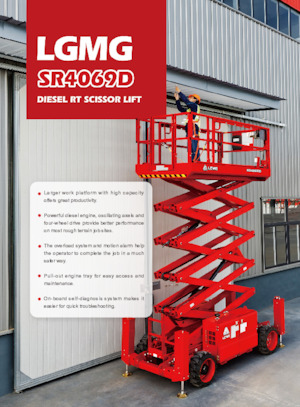 Dizalice na škare na kotačima LGMG  SR4069D