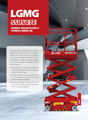 Dizalice na škare na kotačima LGMG  SS0507E 