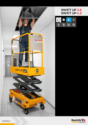Dizalice na škare na kotačima Haulotte Swift Up 3.8
