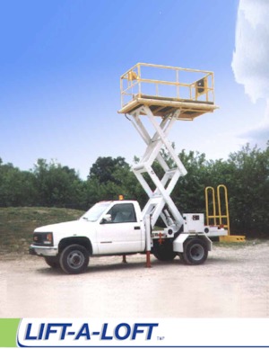 Dizalice na škare na kotačima Lift-A-Loft TMP16 - SPL