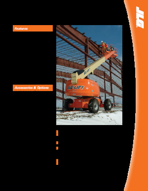 Teleskopska podizna platforma na gusjenicama JLG 600SJ