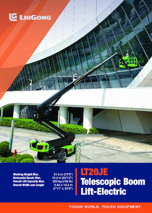 Teleskopska podizna platforma na gusjenicama Liugong LT20JE