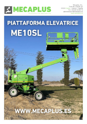 Teleskopska podizna platforma na gusjenicama Mecaplús ME10SL