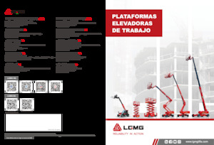 Teleskopska podizna platforma na gusjenicama LGMG  T34JE-2