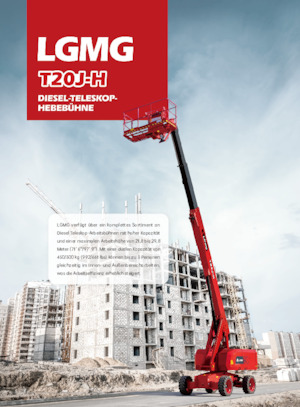 Teleskopska podizna platforma na gusjenicama LGMG  T20J-H