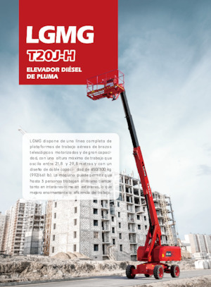 Teleskopska podizna platforma na gusjenicama LGMG  T20J-H