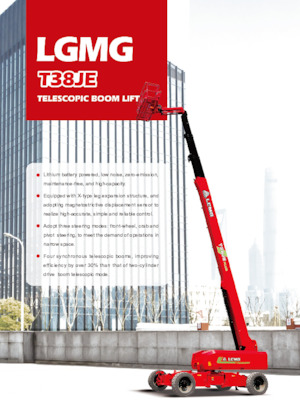 Teleskopska podizna platforma na gusjenicama LGMG  T38JE