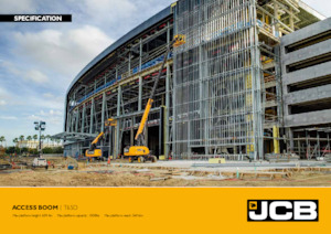 Teleskopska podizna platforma na gusjenicama JCB T65D