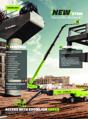 Teleskopska podizna platforma na gusjenicama Zoomlion ZT58J