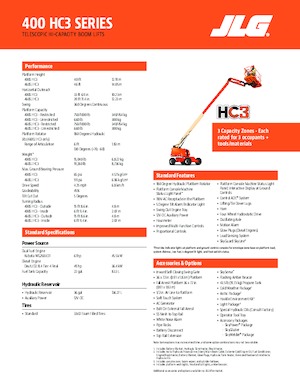 Teleskopska podizna platforma na gusjenicama JLG 460SJ HC3