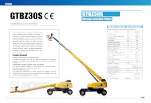 Teleskopska podizna platforma na gusjenicama XCMG GTBZ30S