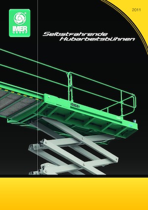 Teleskopska podizna platforma na gusjenicama Imer IT 100 E