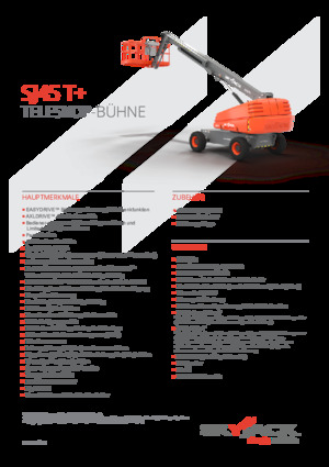 Teleskopska podizna platforma na gusjenicama Skyjack SJ 45 T+