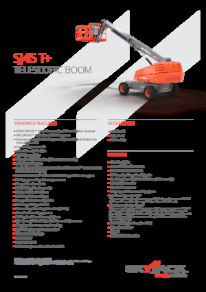 Teleskopska podizna platforma na gusjenicama Skyjack SJ 45 T+