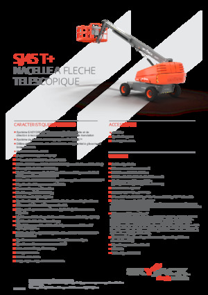 Teleskopska podizna platforma na gusjenicama Skyjack SJ 45 T+