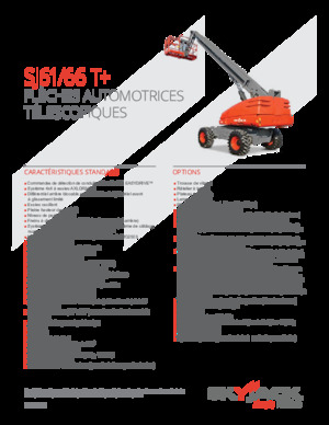 Teleskopska podizna platforma na gusjenicama Skyjack SJ 66 T+