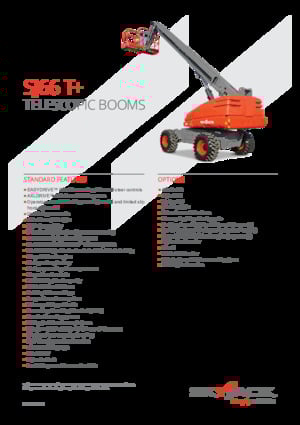 Teleskopska podizna platforma na gusjenicama Skyjack SJ 66 T+