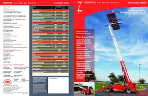 Teleskopska podizna platforma na gusjenicama MEC TITAN BOOM 60-S