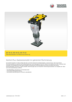 Nabijači na benzin i dizel Wacker BS 70-2i 11