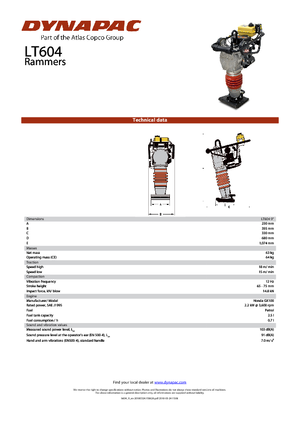 Nabijači na benzin i dizel Dynapac LT 604-9