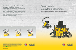 Dvostruke lopatice za vožnju Wacker Neuson CRT 48-35 L