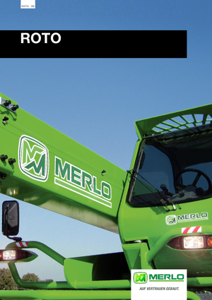 Rotirajući teleskopski utovarivači Merlo Roto 38.16