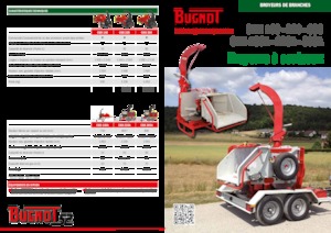 Sjekači drva Bugnot CBB 300 A80