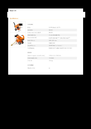 Sjekači drva Eliet Major 4S