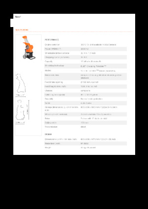 Sjekači drva Eliet NEO³