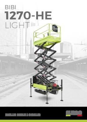 Dizalice na škare na gusjenicama Almac Bibi 1270-HE 