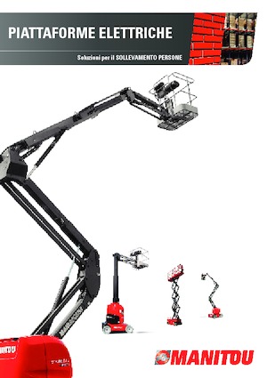 Dizalice na škare na kotačima Manitou 100 SEC